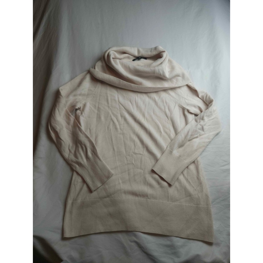 Brooks Brothers Womens Cream Cowl‎ Neck Raglan Sleeve Knit Sweater Large